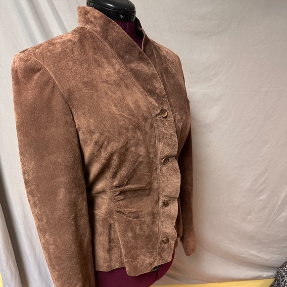 Jones New York leather coat - Picture 5 of 7